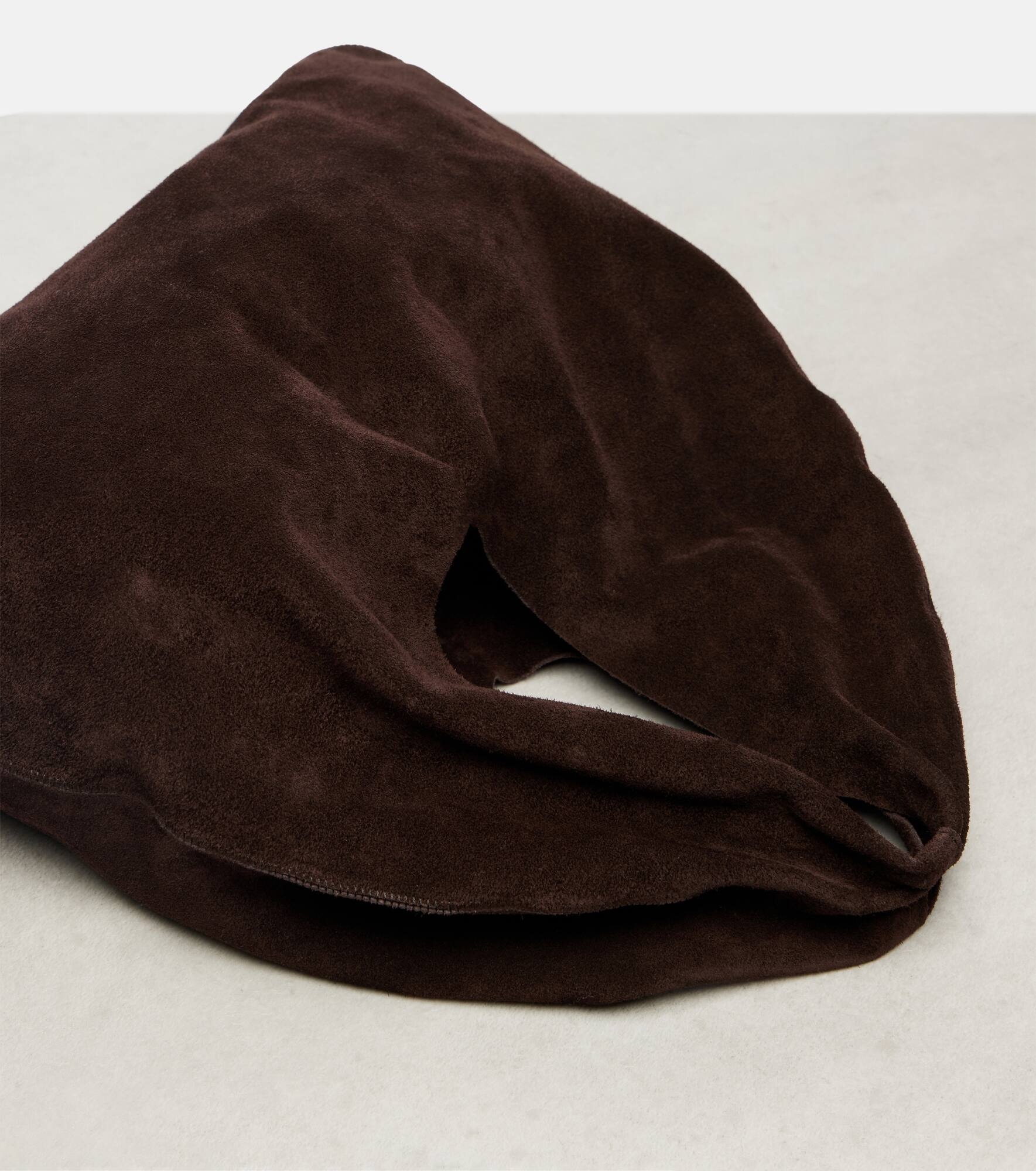 Bindle Small suede tote bag - 6