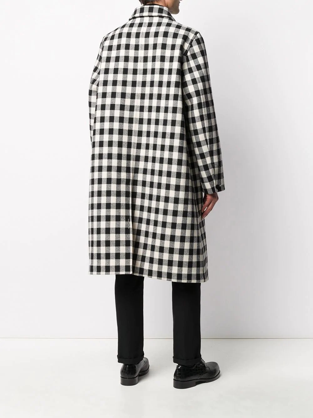 checked mac coat - 4