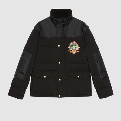 GUCCI Down jacket with detachable sleeves outlook