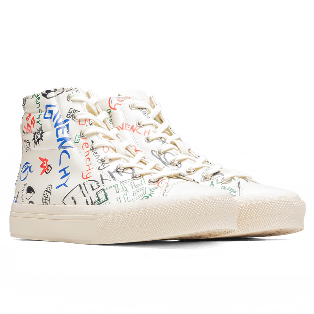 GIVENCHY CITY HIGH TOP SNEAKER - MULTICOLORED - 2