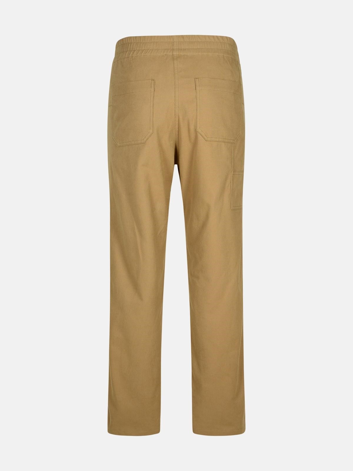 'CHUCK' BEIGE COTTON PANTS - 3