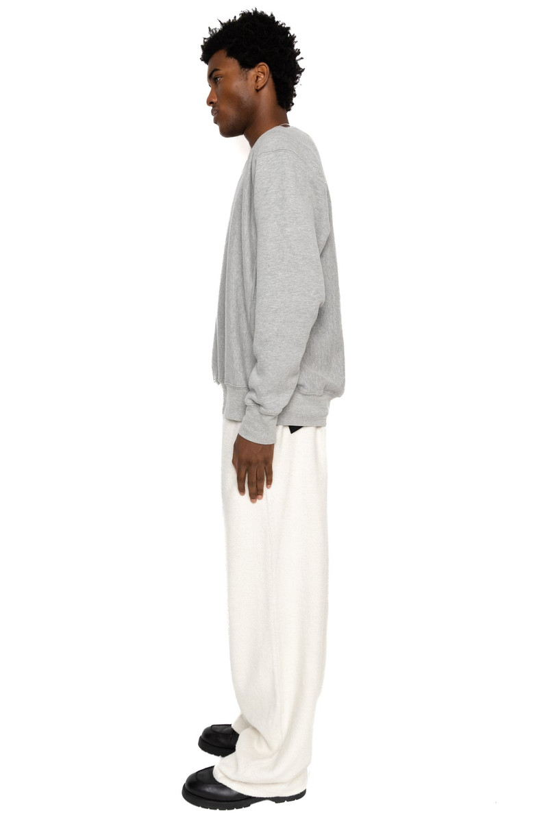 LES TIEN Crop Crew - Heather Grey outlook