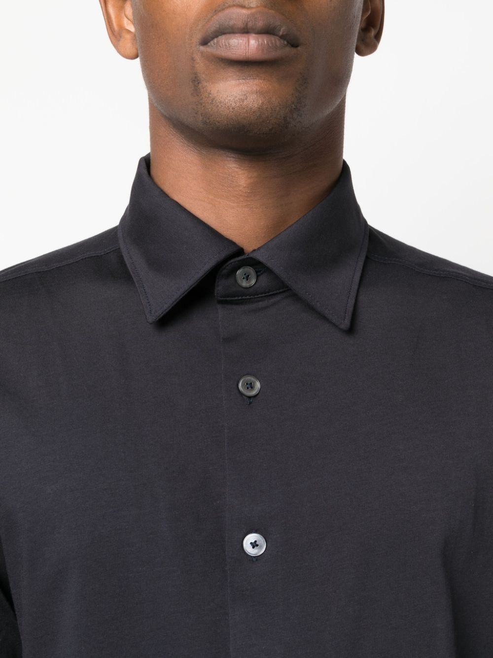 long-sleeve cotton shirt - 5