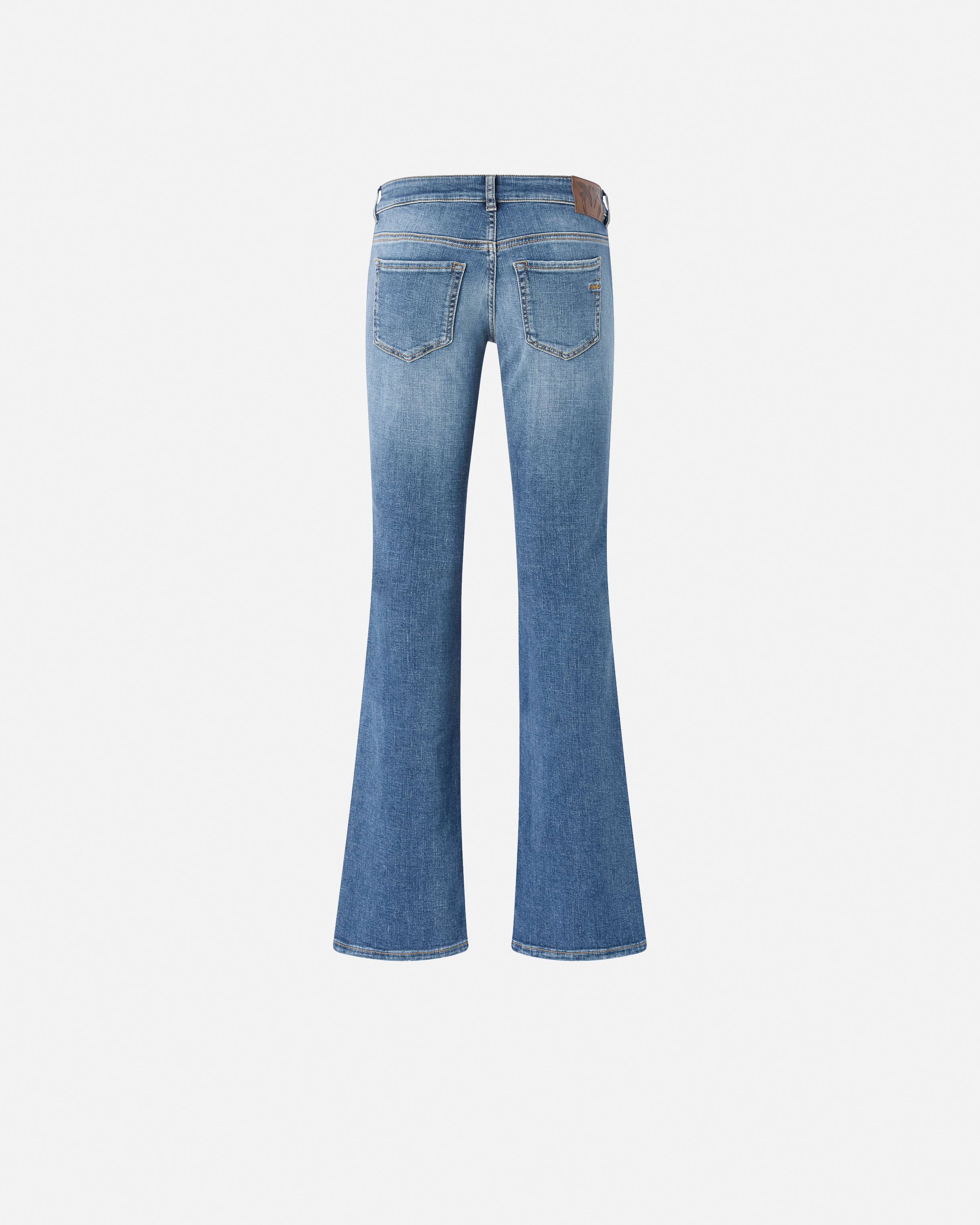 FLARED LOW-RISE JEANS - 6