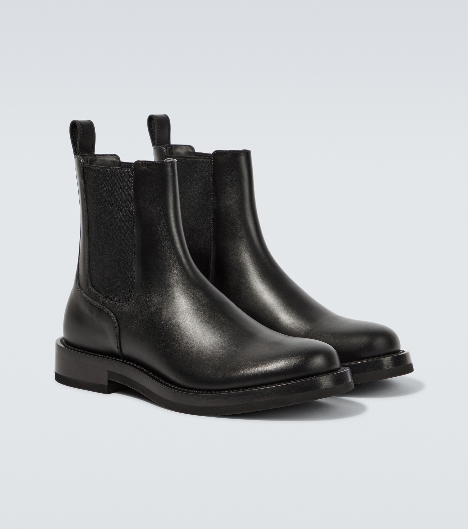 Leather Chelsea boots - 5