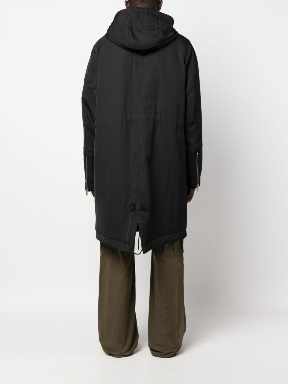 hooded parka coat - 4