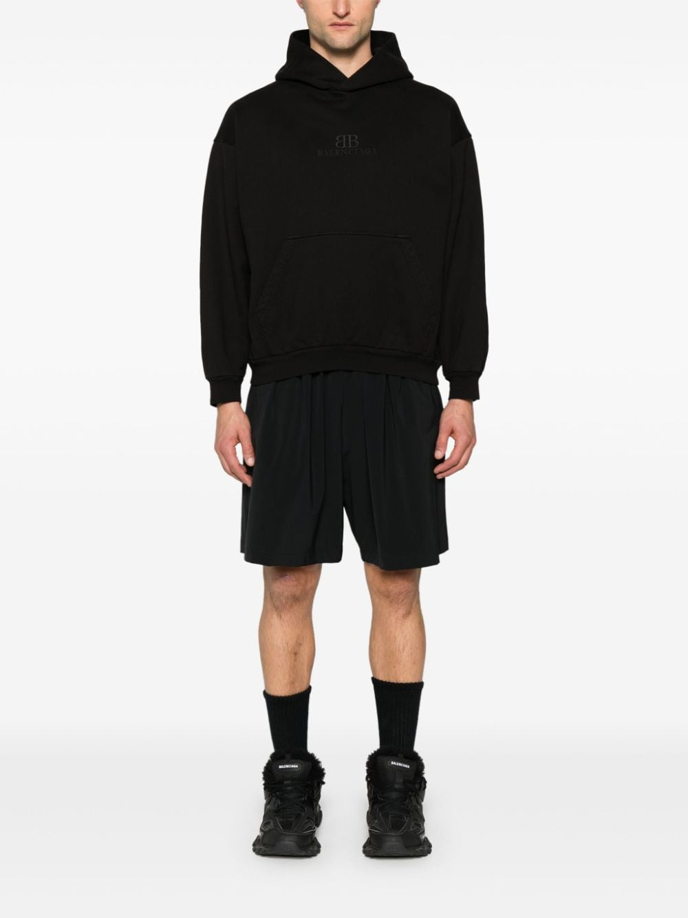 Balenciaga Men Hoodie With Logo - 5