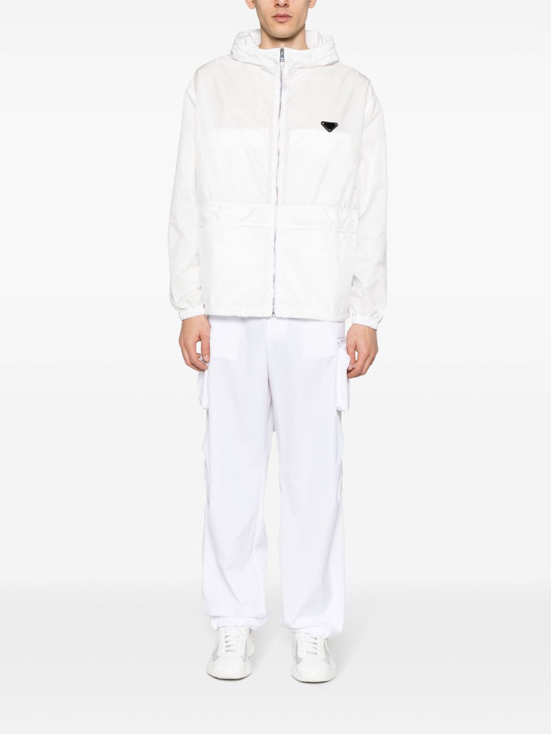 Prada straight cotton cargo trousers outlook