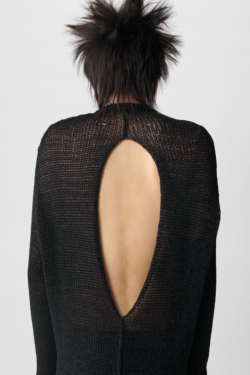 Nijs Open Back Long Sleeve Top - 5