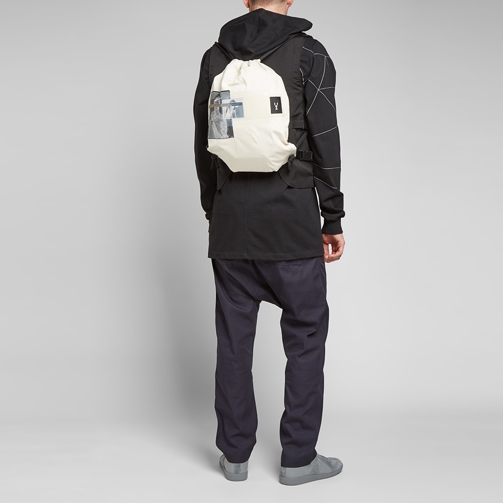 Rick Owens DRKSHDW Drawstring Patched Gym Bag - 5