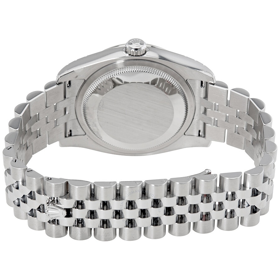 Rolex Oyster Perpetual Datejust 36 Blue Dial Stainless Steel Jubilee Bracelet Automatic Ladies Watch - 3