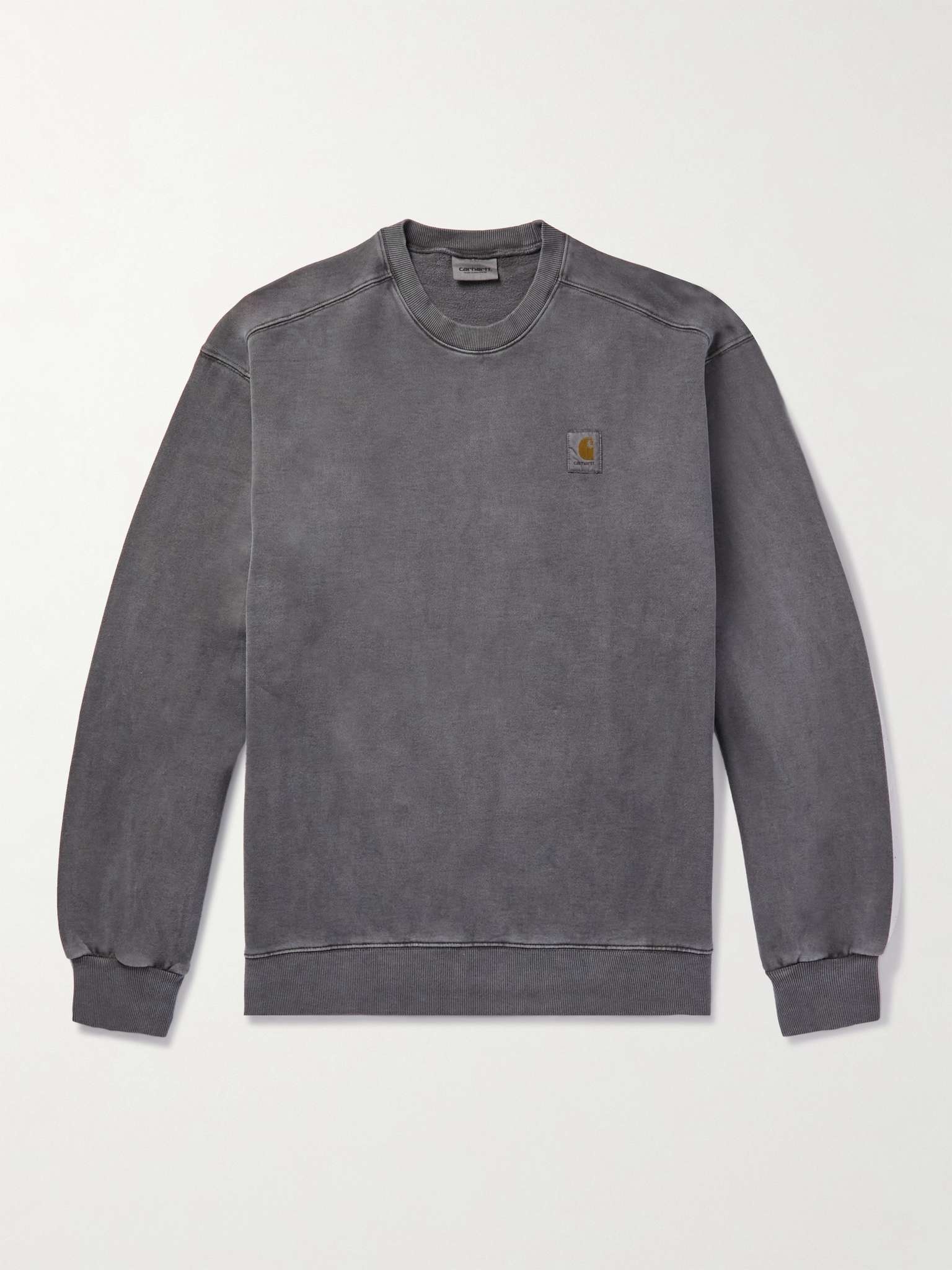 Nelson Logo-Appliquéd Garment-Dyed Cotton-Jersey Sweatshirt - 1