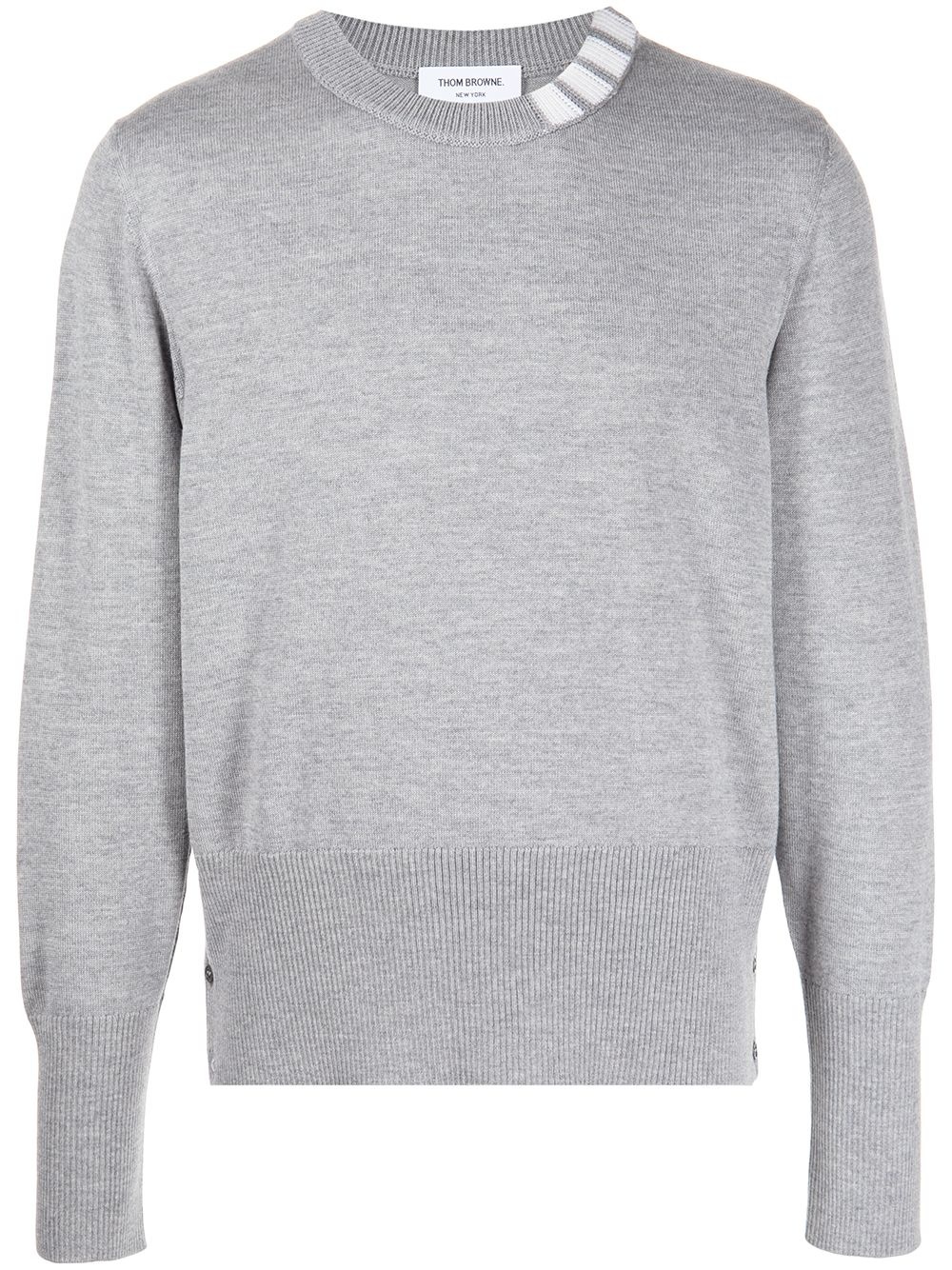 4-Bar crew-neck jumper - 1