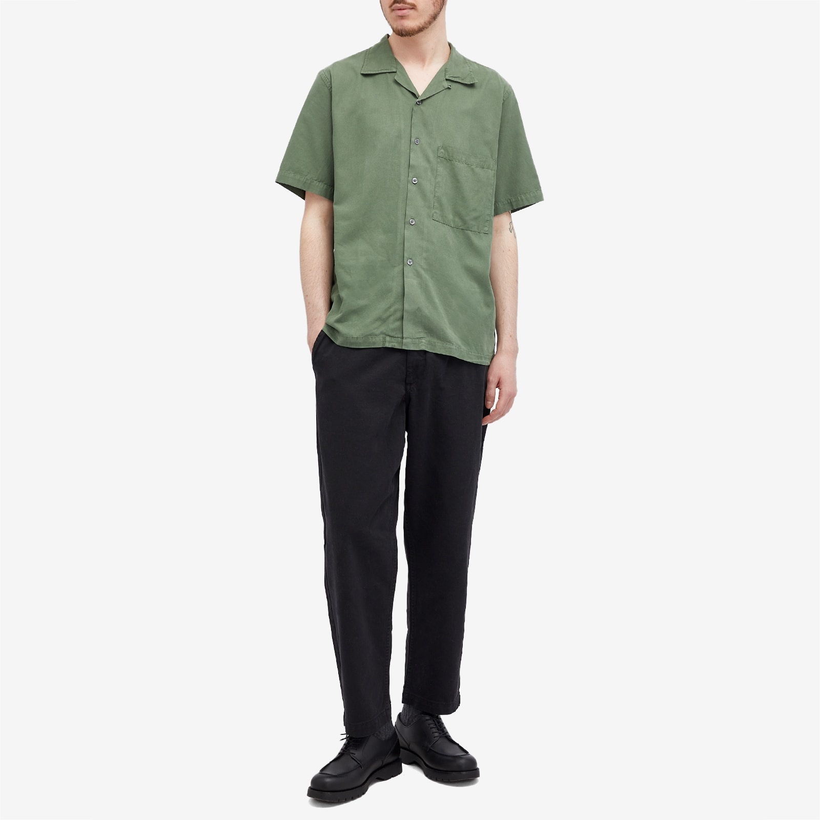 Universal Works Gardenia Lycot Camp II Shirt - 4