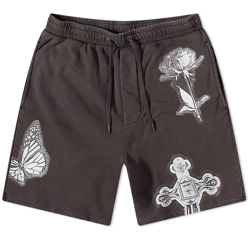 Ksubi Kut Out Jersey Trak Short 1