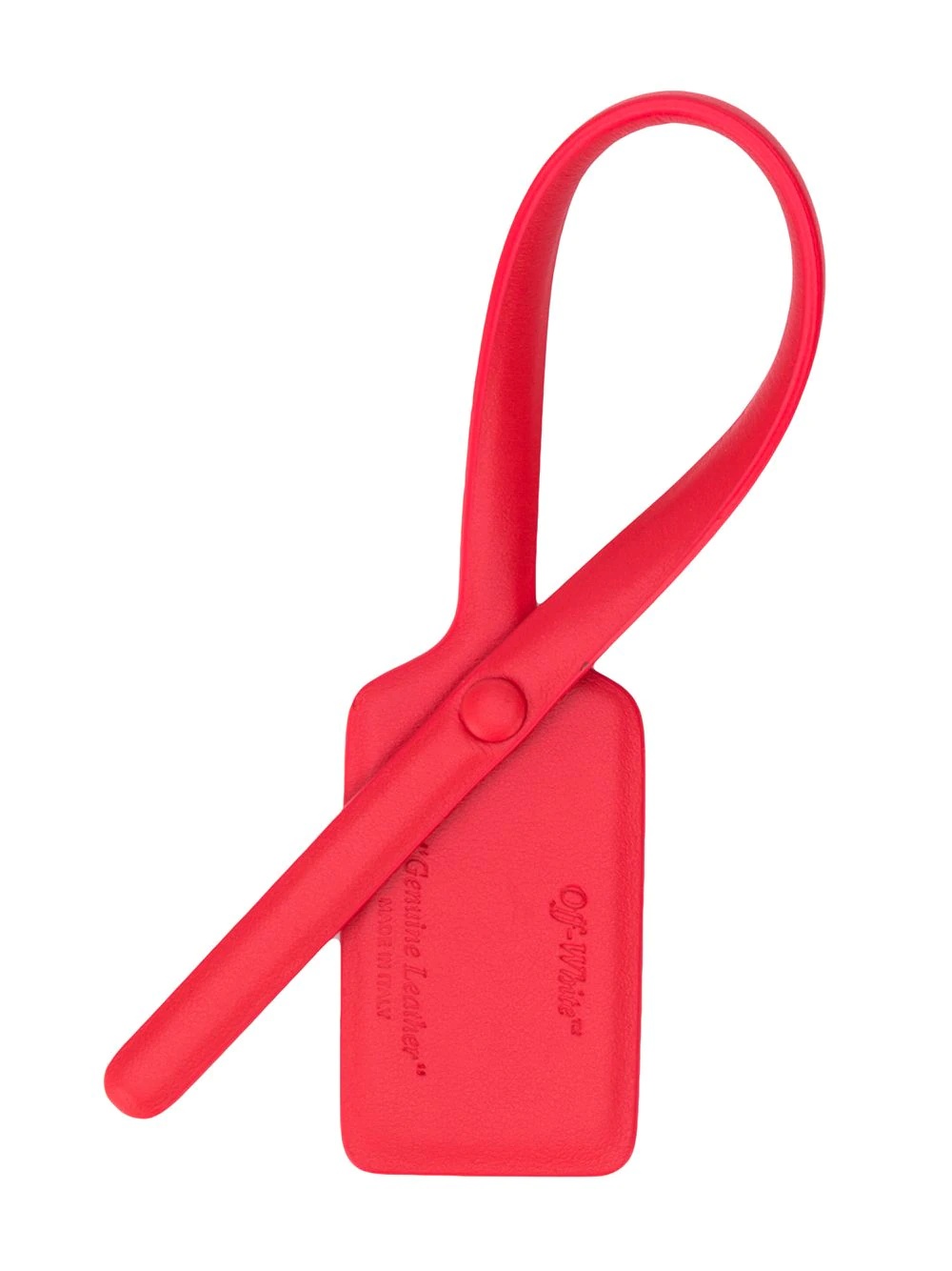 leather luggage tag - 2