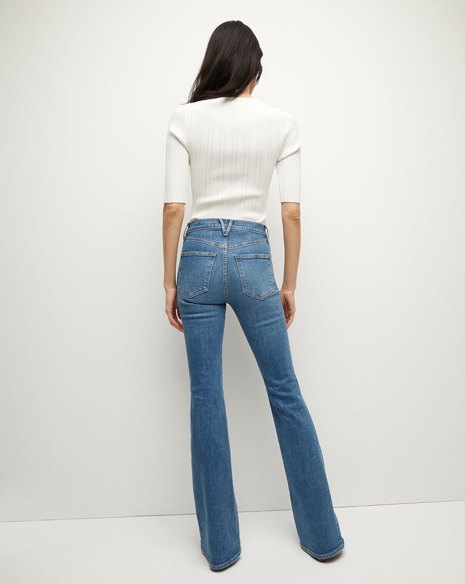 BEVERLY SKINNY-FLARE JEAN - 5