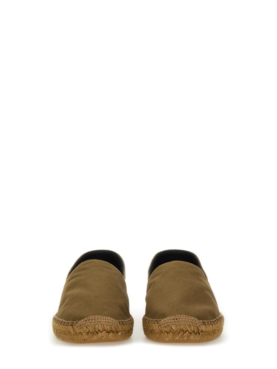 Saint Laurent Men Cotton Gabardine Espadrille - 4