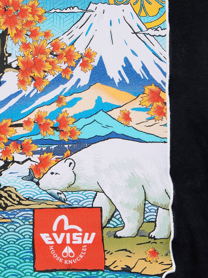 x Evisu printed hoodie 3