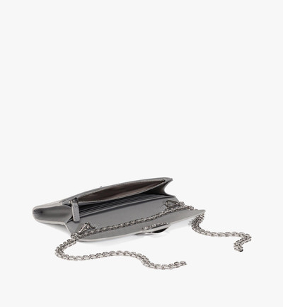 MCM Mode Travia Wallet on Chain in Glitter Leather outlook