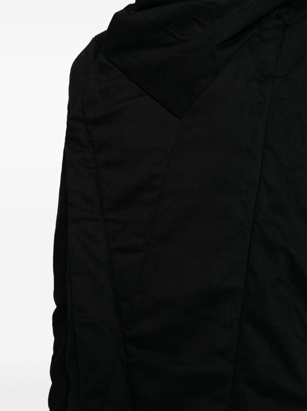 bonded-seam hooded padded coat - 5