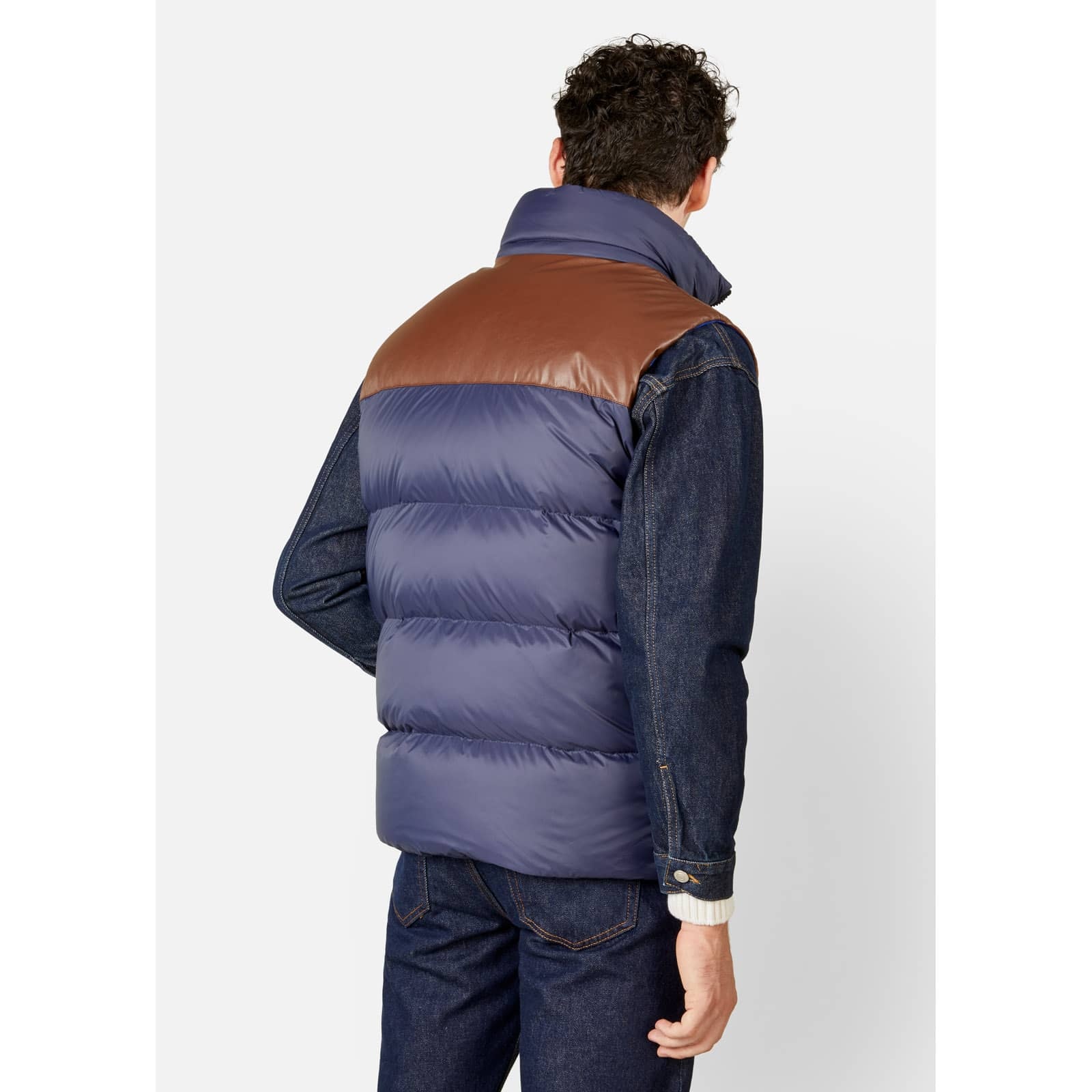 Down Gilet Blue - 5