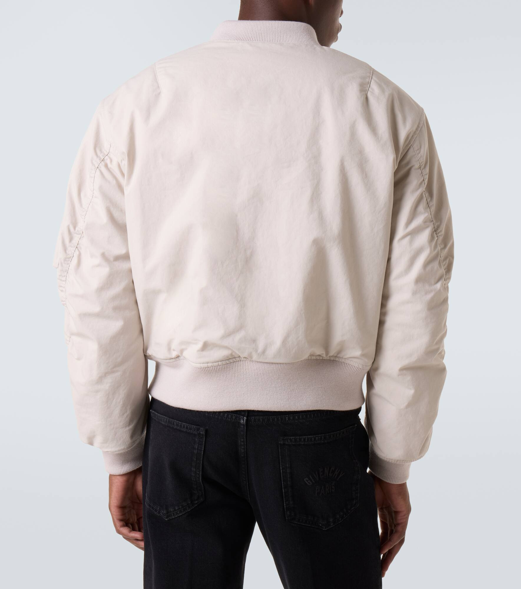 Givenchy Stamp cotton-blend bomber jacket - 4