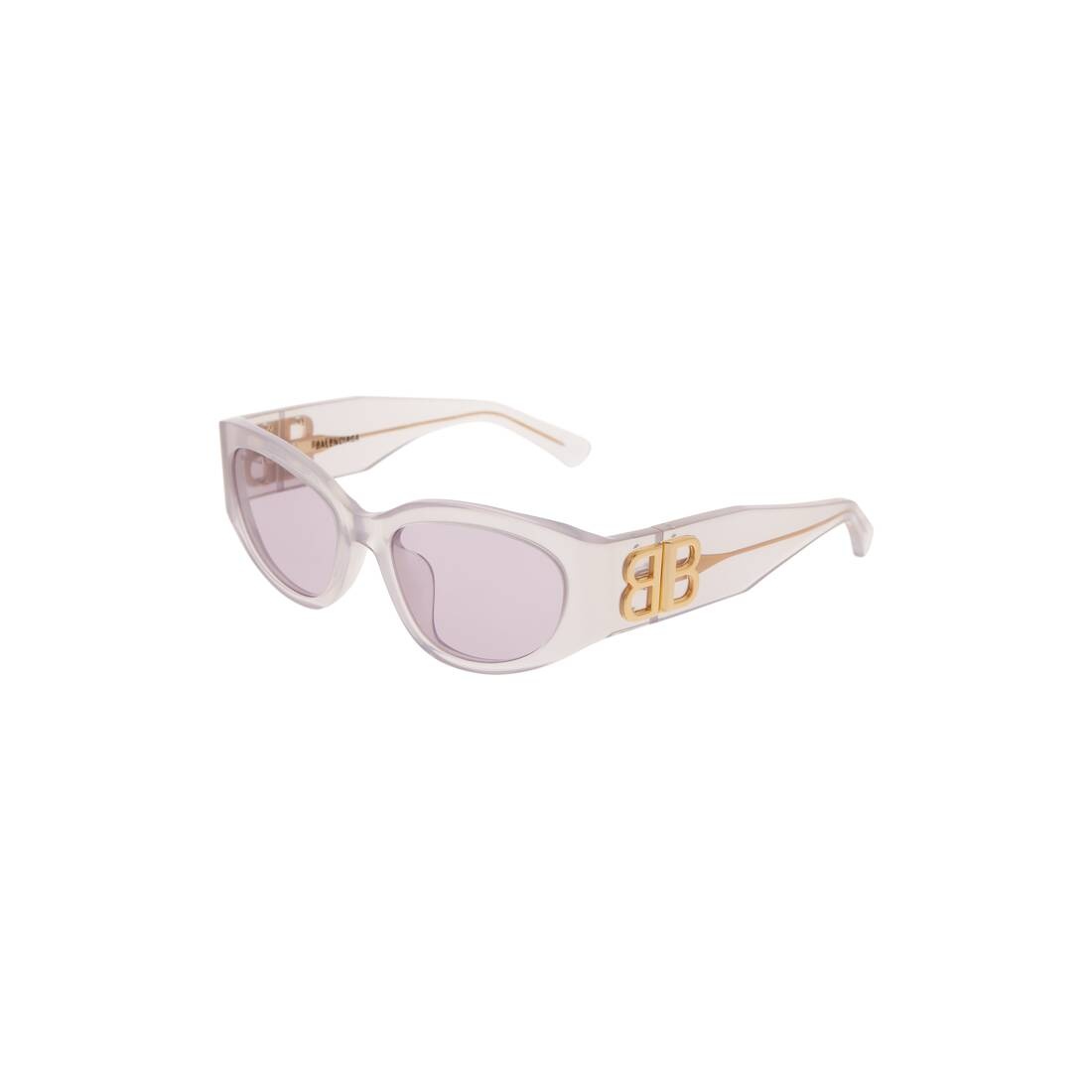 Women's Bossy Round Af Sunglasses in Light Pink - 4