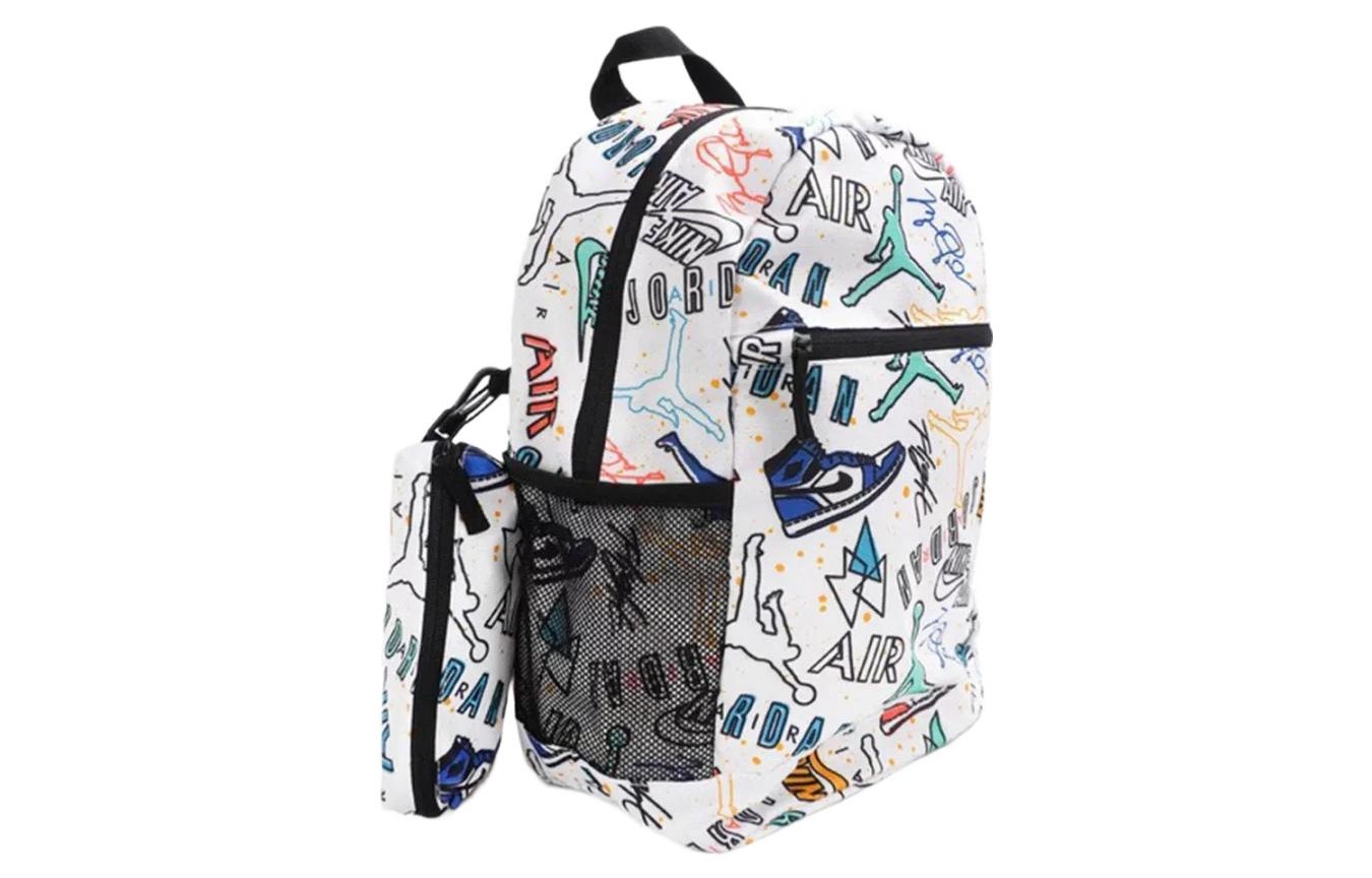 Air Jordan Elementary School Backpack 'White' FJ6775-972 - 2