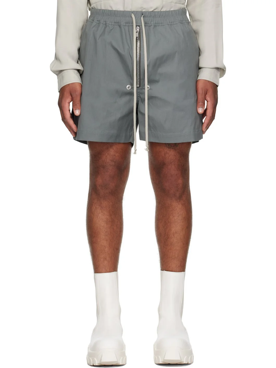 Gray Concordians Bela Boxer Shorts - 1