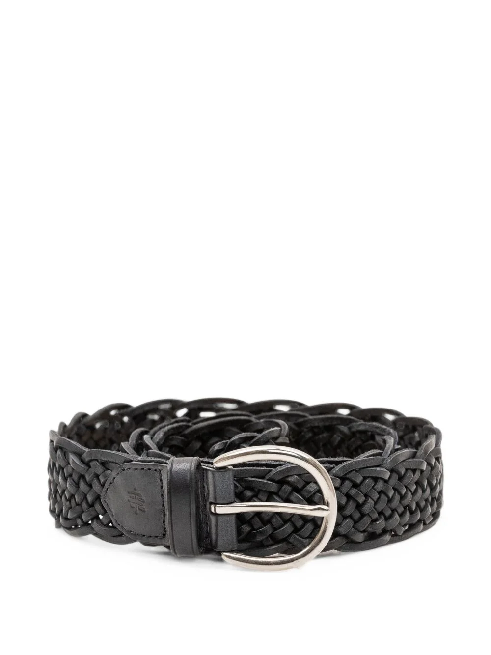 London woven leather belt - 1