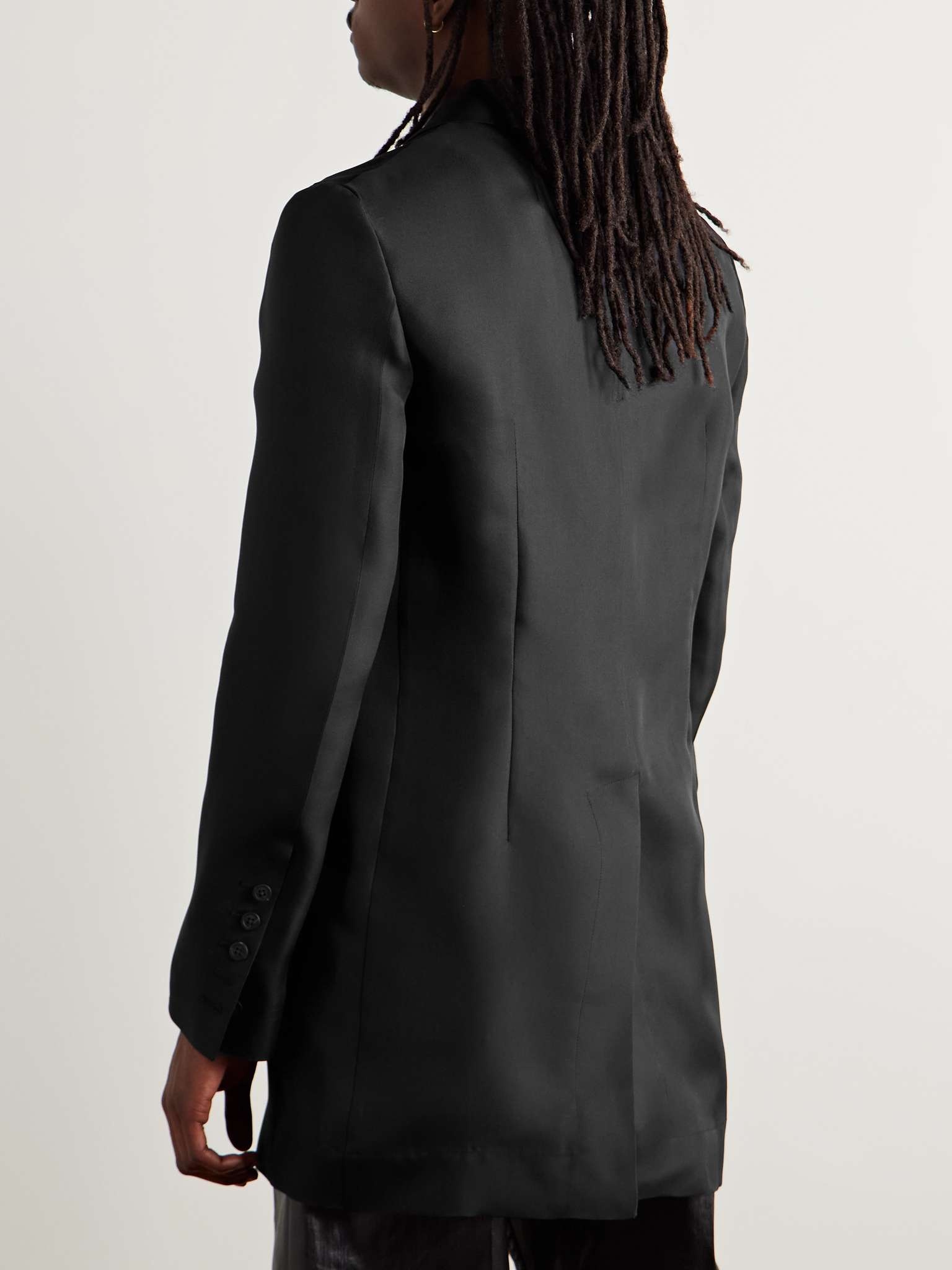Lido Slim-Fit Silk Grain de Poudre Blazer - 3