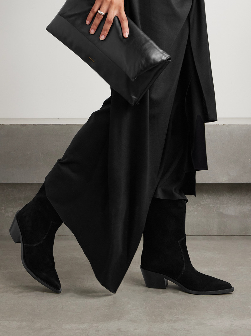 Gianvito Rossi Waylon 45 Suede Ankle Boots outlook