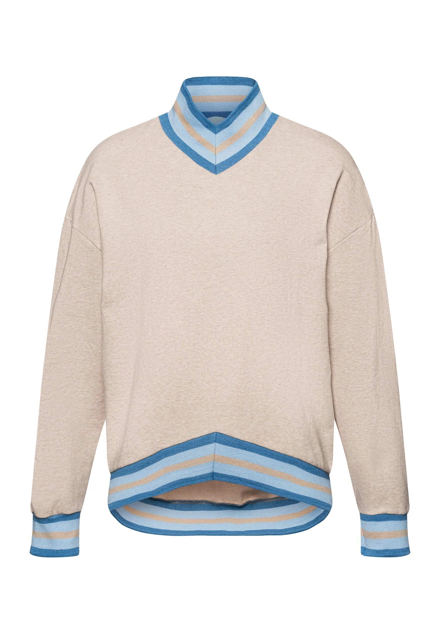 Natural Living Cotton High Neck Pullover - 1