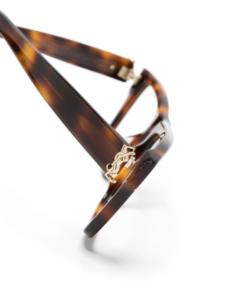 tortoiseshell square-frame glasses 3