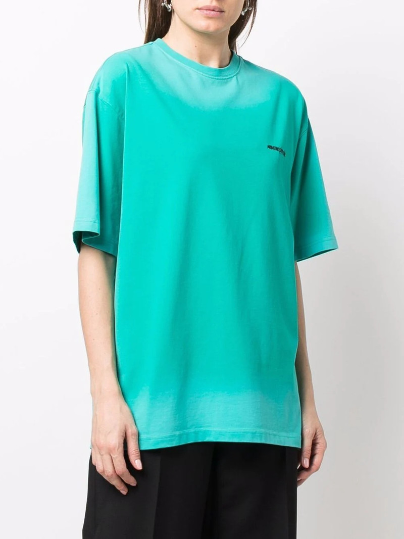 ADER error 자수 로고 T 셔츠 outlook