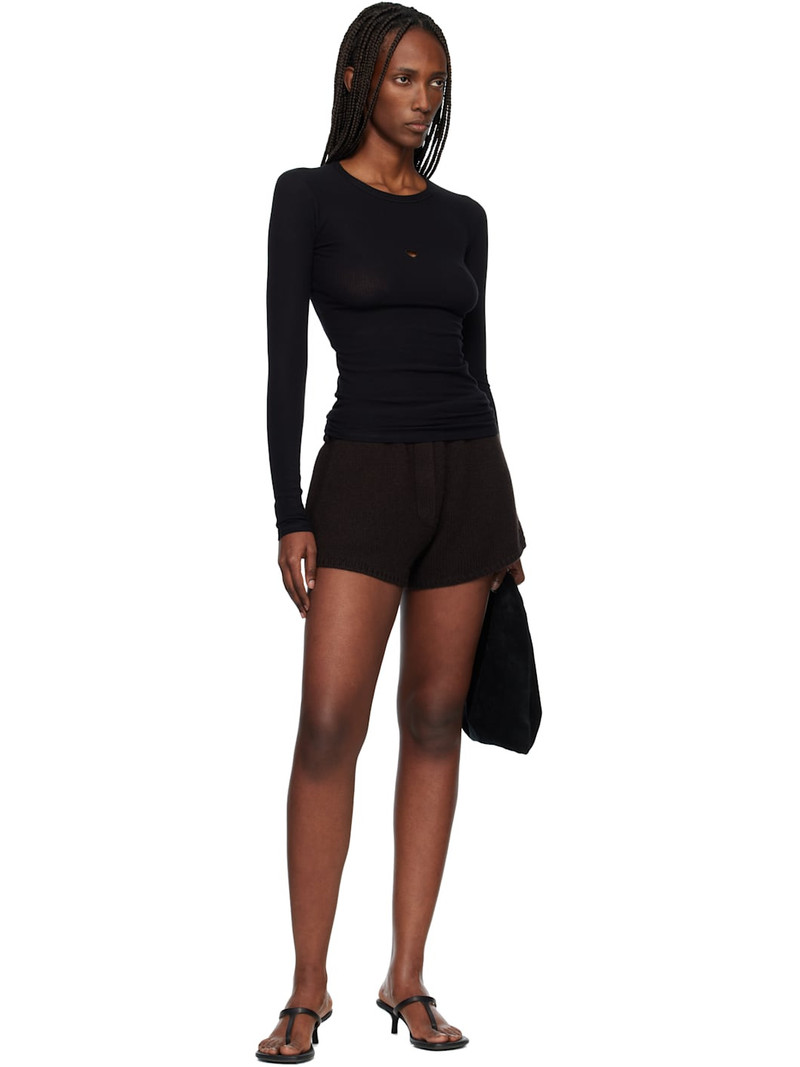 BASERANGE Black Heart Long Sleeve Tee outlook