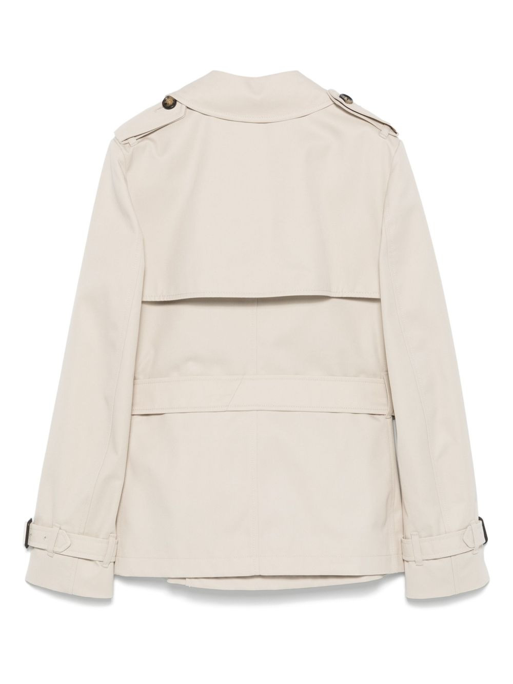 double-breasted trench jacket - 2