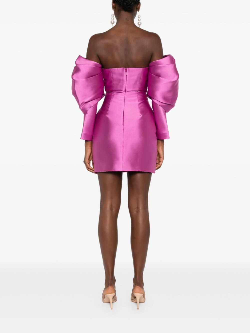 Solace London Dresses Fuchsia - 4