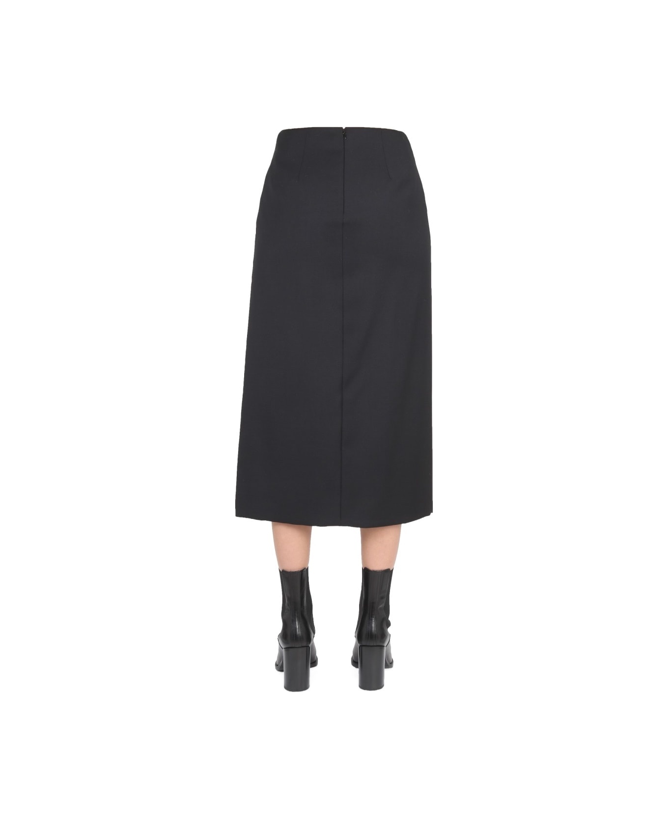 Wool And Mohair Skirt - 4