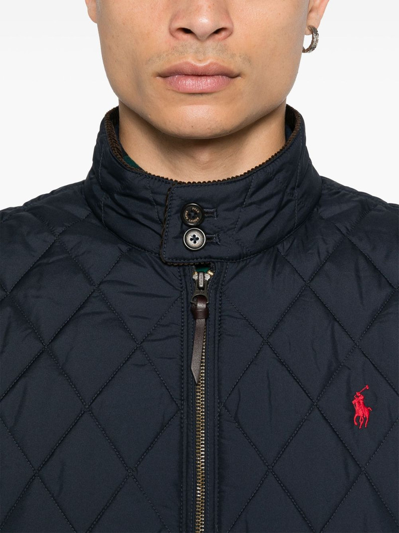 diamond-quilted jacket 5