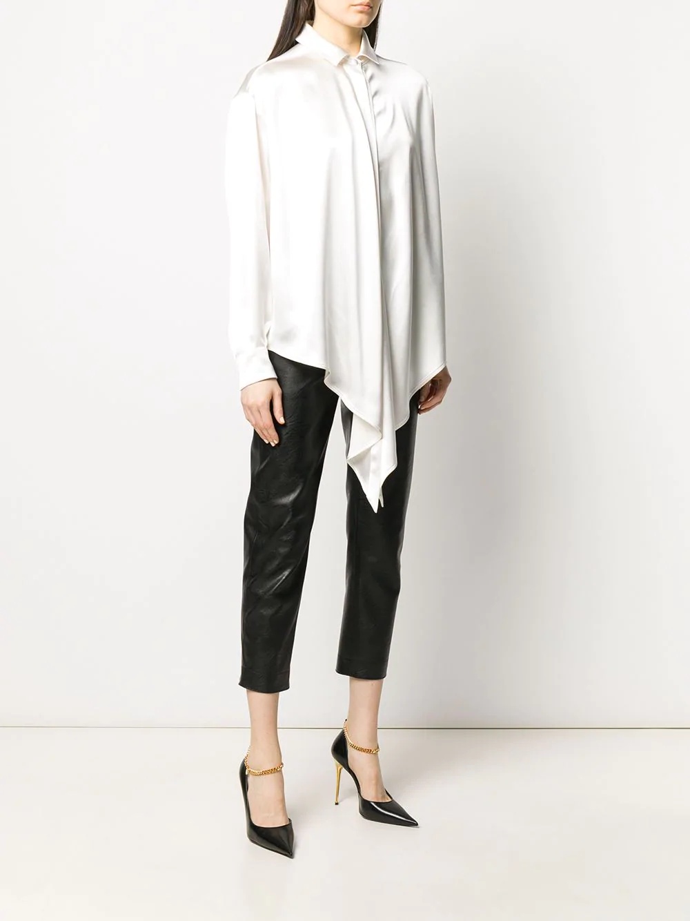 draped shirt - 3