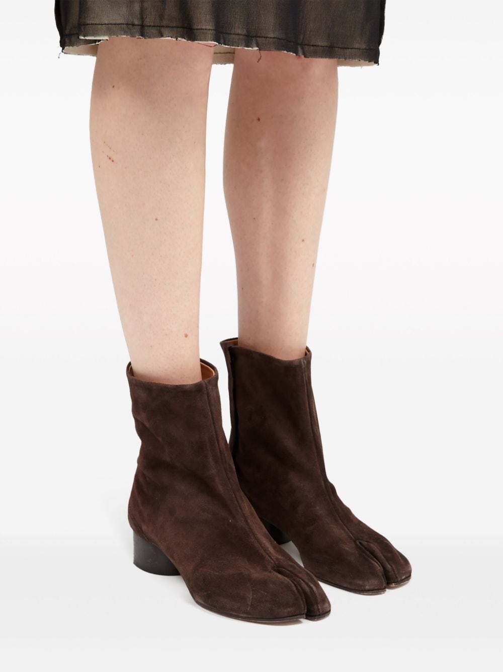 Tabi 30mm suede boots - 6