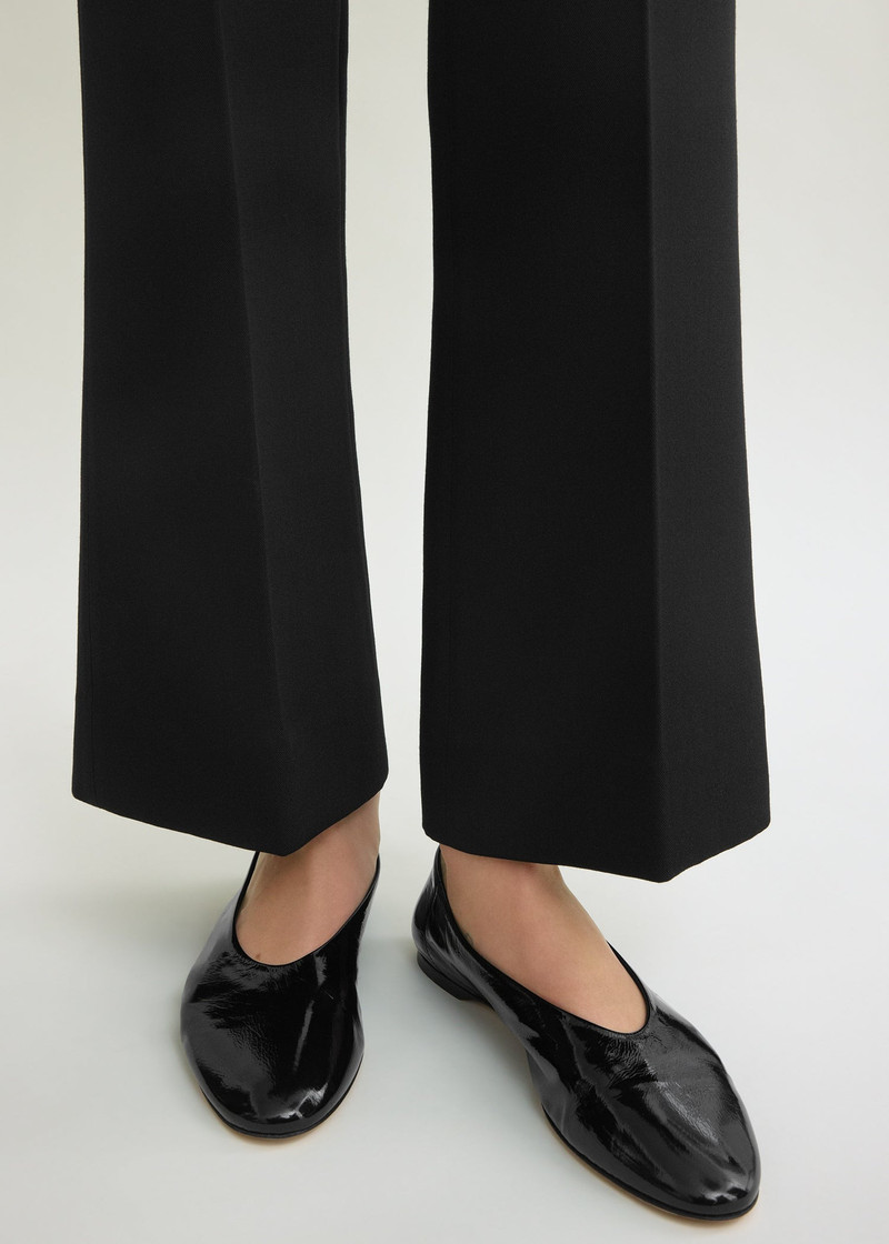 TOTEME Slip naplack ballerinas black outlook