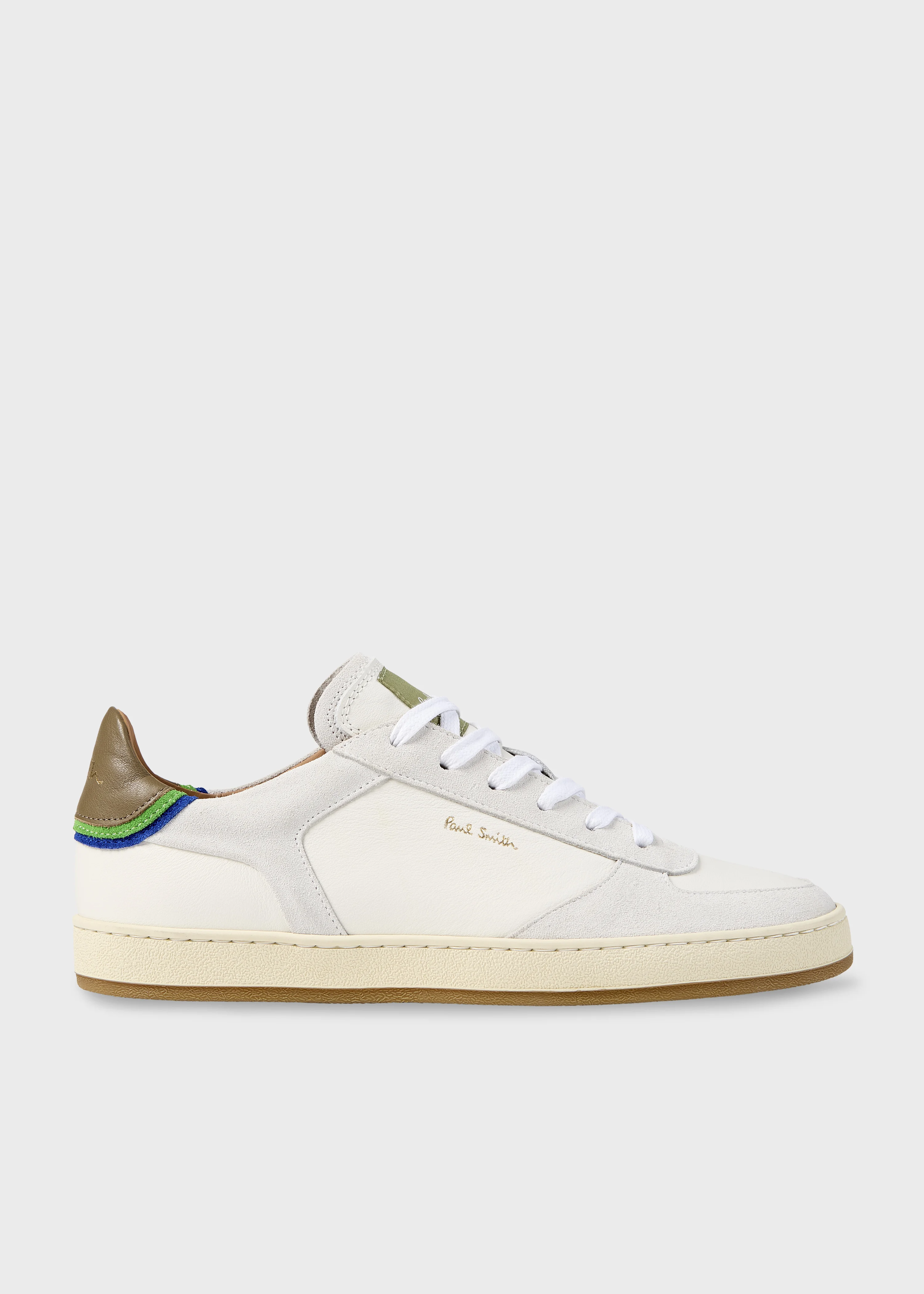 White 'Destry' Trainers - 1