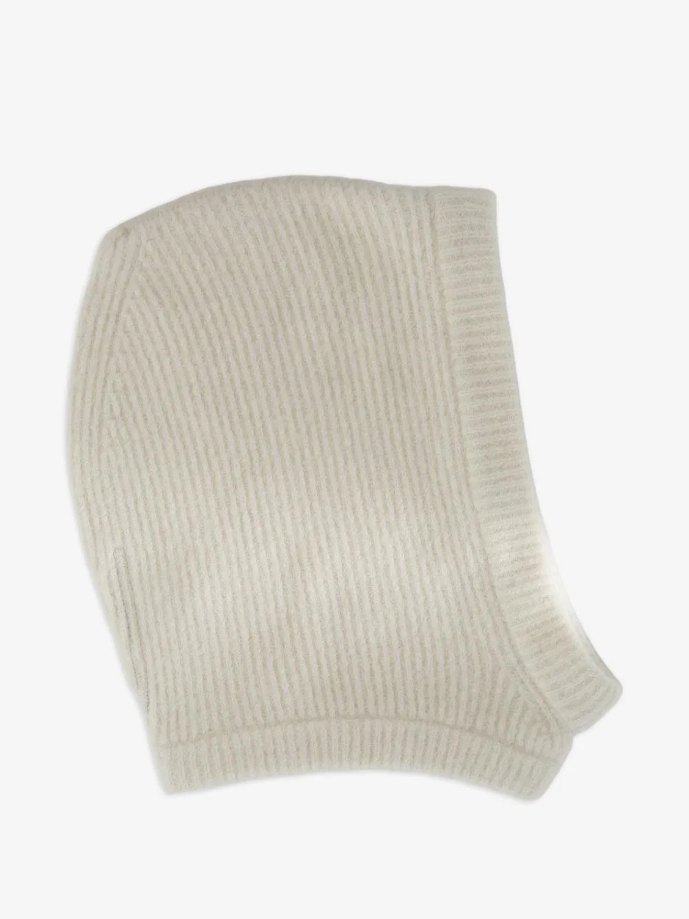 ribbed-knit balaclava hat - 1