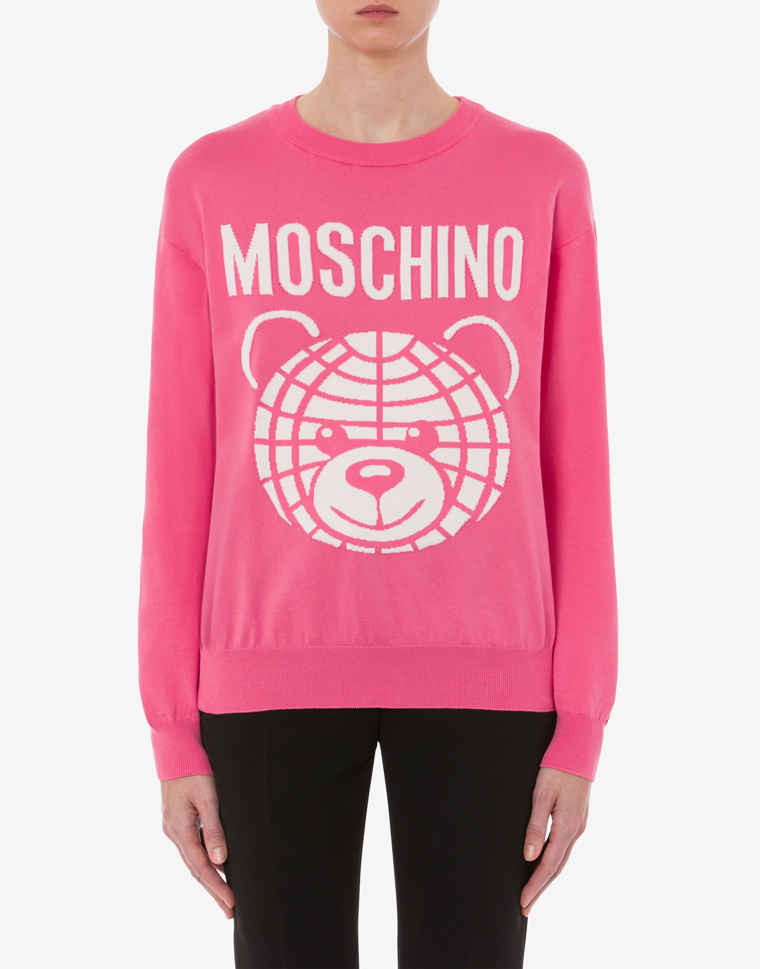WOOL MOSCHINO TEDDY BEAR PULLOVER - 2