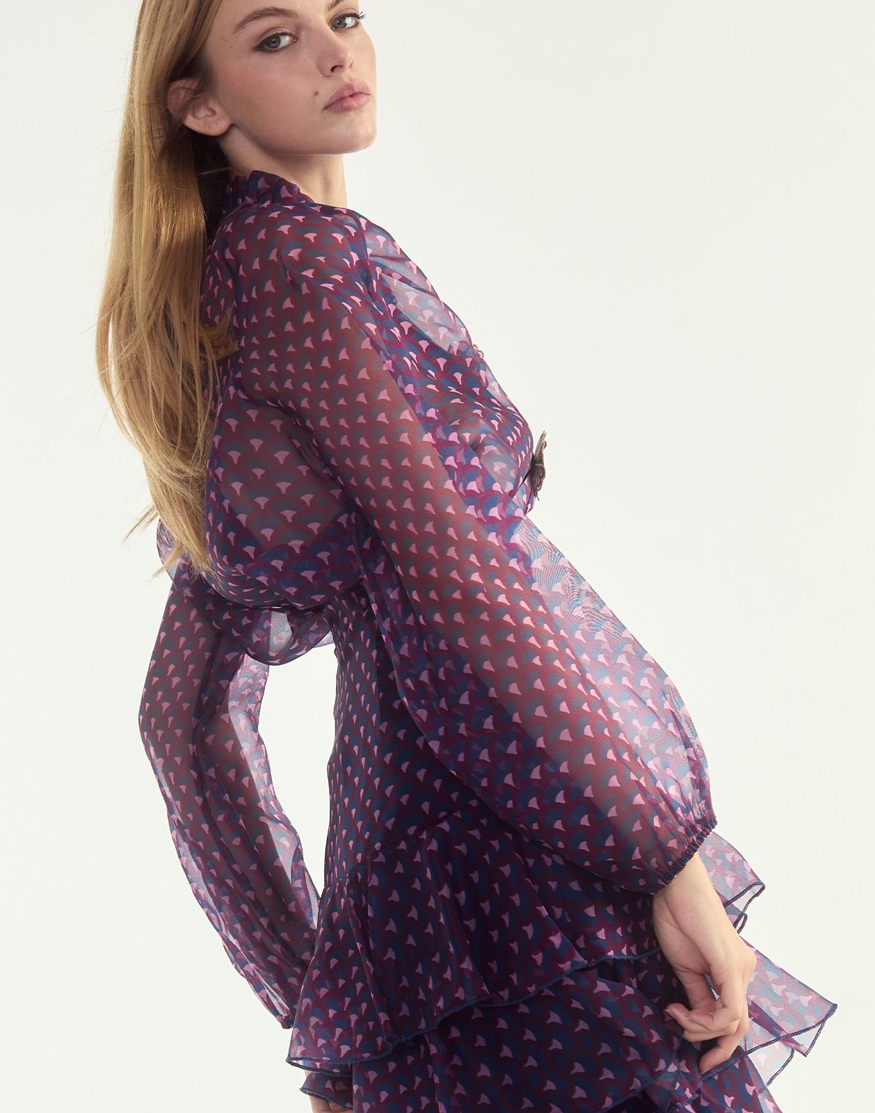 Prim Silk Organza Blouse - 4