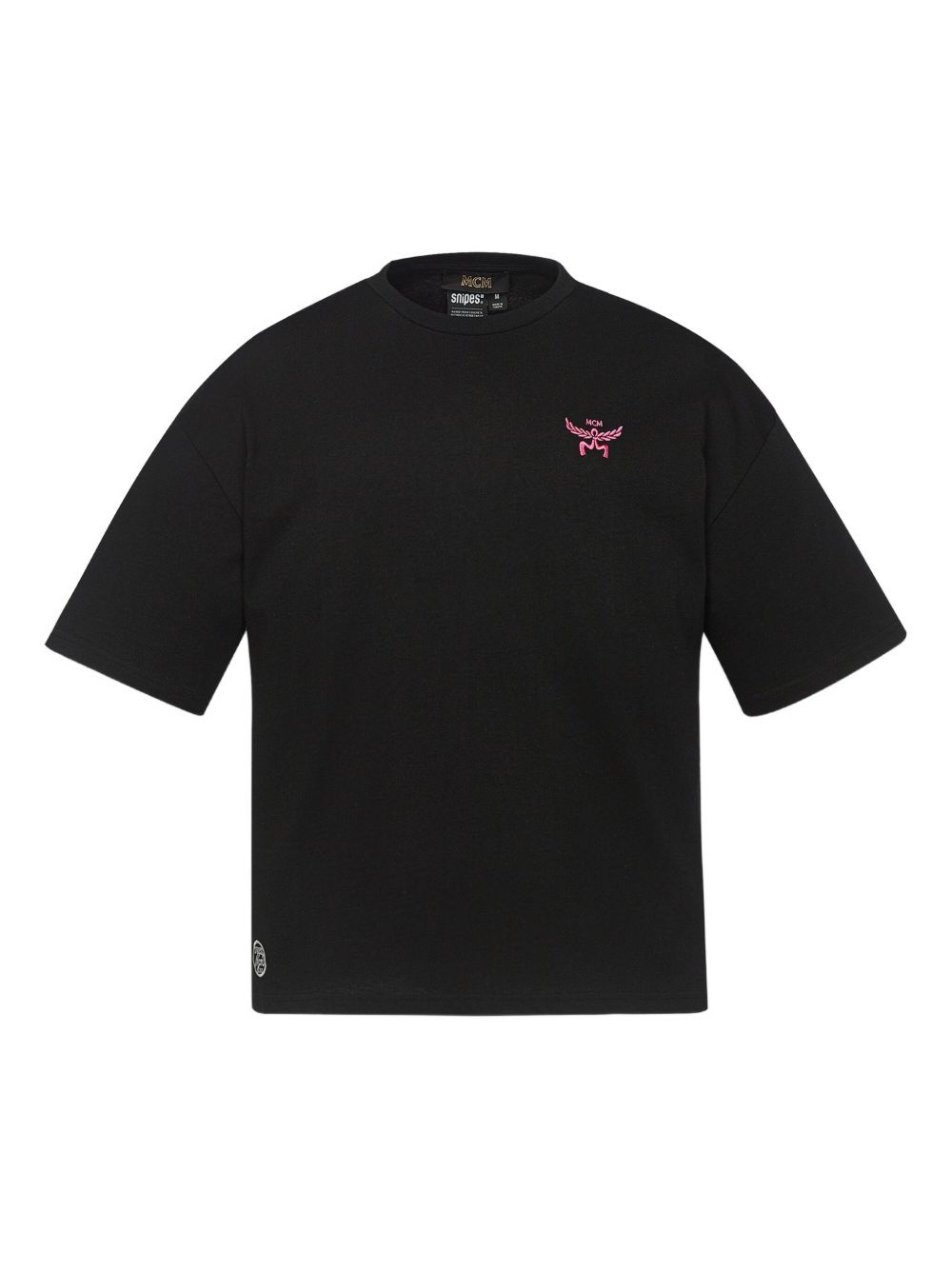 x SNIPES rhinestone logo-print T-shirt - 1