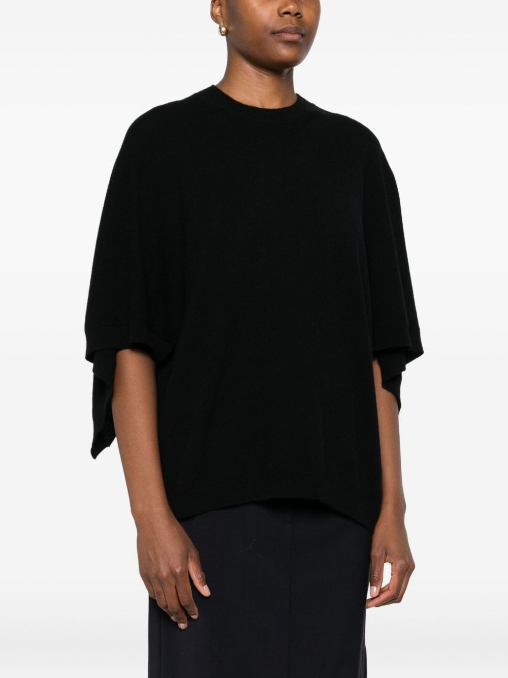 Fabiana Filippi - Fabiana Filippi batwing sleeves sweater - 4